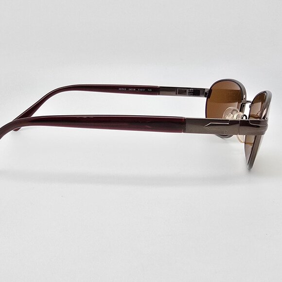 Persol 2079-S 618/47 Gloss Copper Frame Brown Polarized Glass Lens Sunglasses - Picture 5 of 14